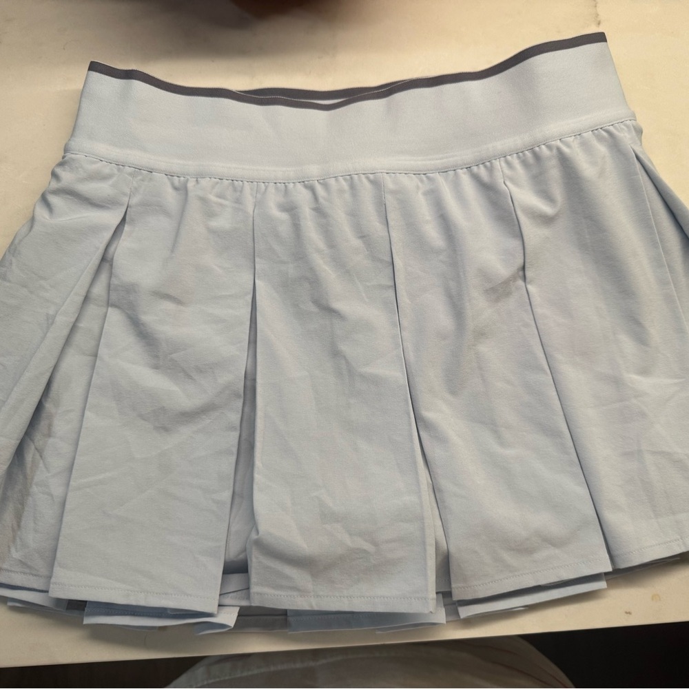Lululemon Athletica Light Blue Skater Skirt